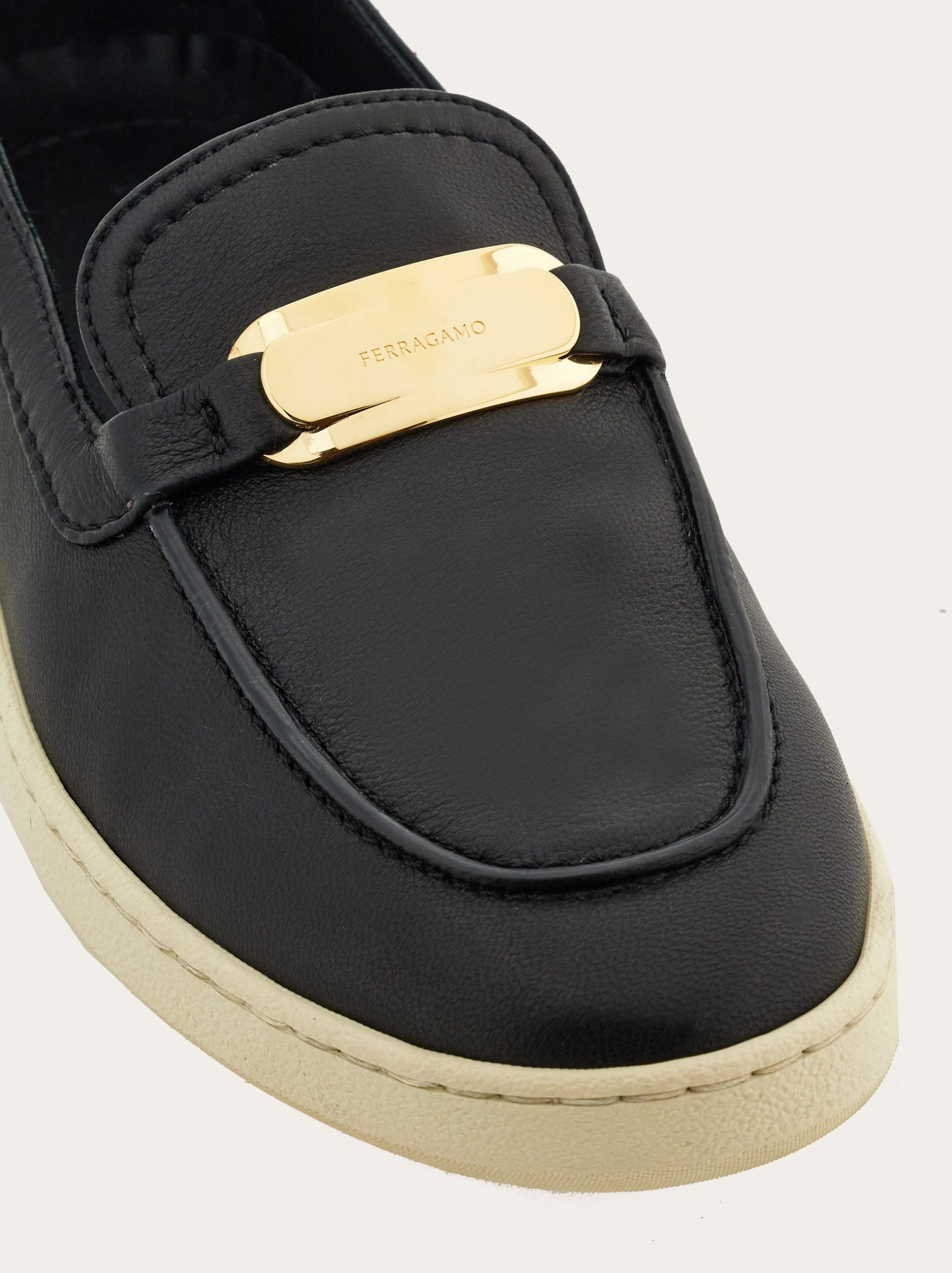 Ferragamo New Vara buckle slip on - Image 6